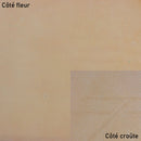 Croupon tannage végétal NATUREL - Épaisseur 5mm - 2'choix