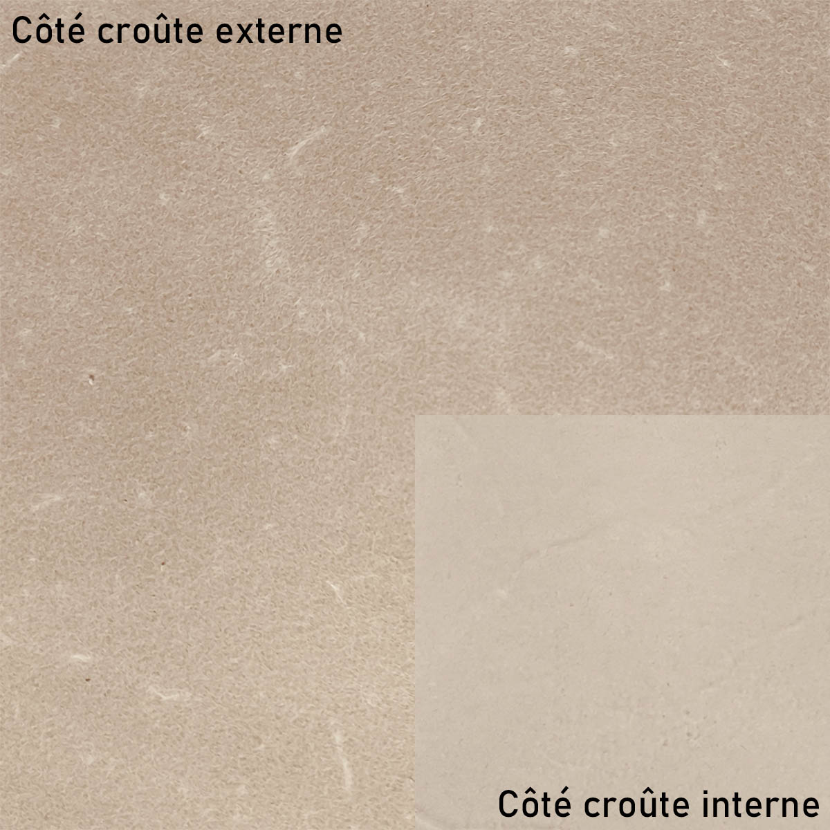 Croûte de cuir tannage végétal PYKARA - Radermecker - NATUREL