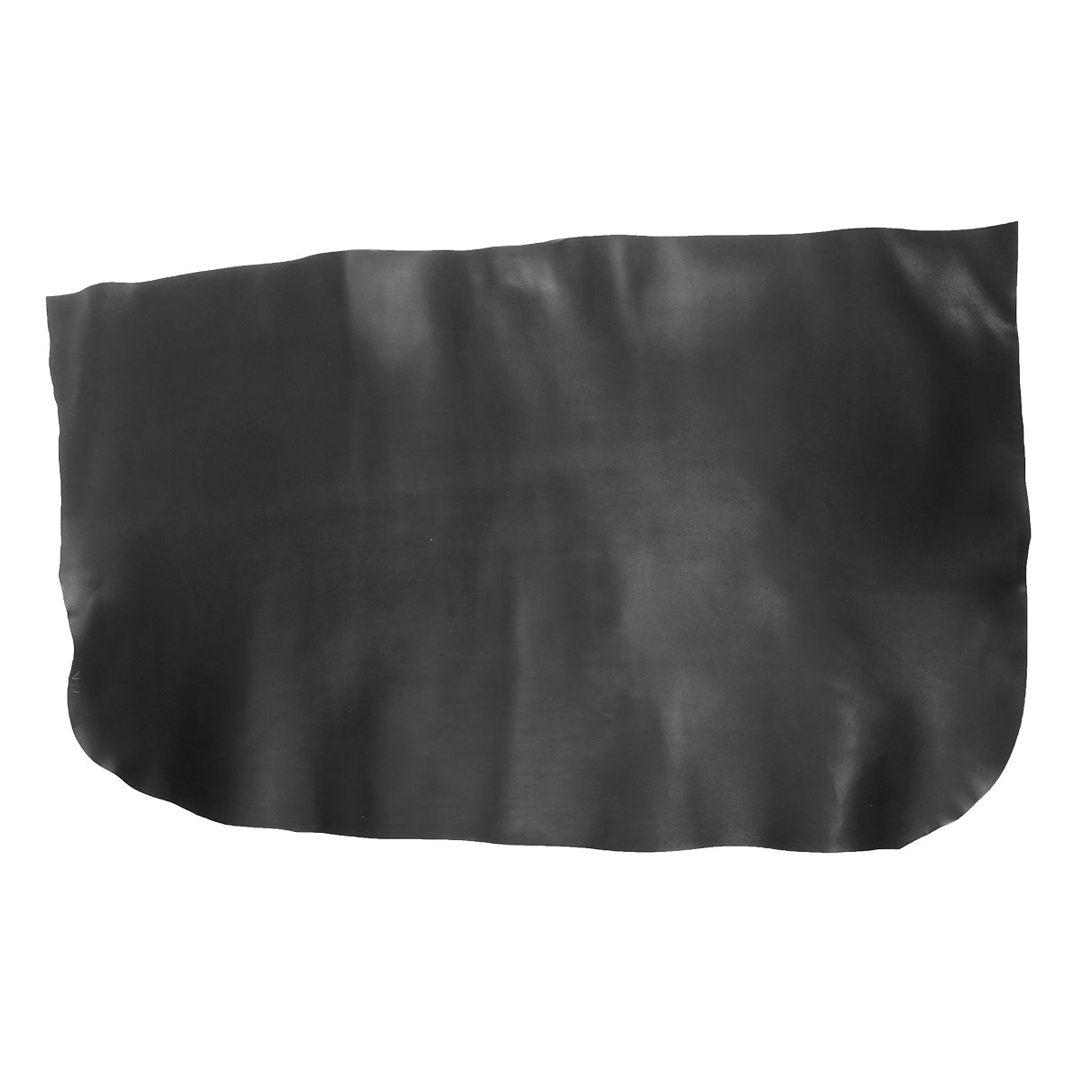 Peau de cuir tannage végétal Niagara noire par Radermecker, texture de croûte de cuir durable et élégante.