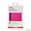 Cricut - 24 feuilles transfert de foil Rubis - 10,1 x 15,2 cm - Rouge, or rose et fuchsia