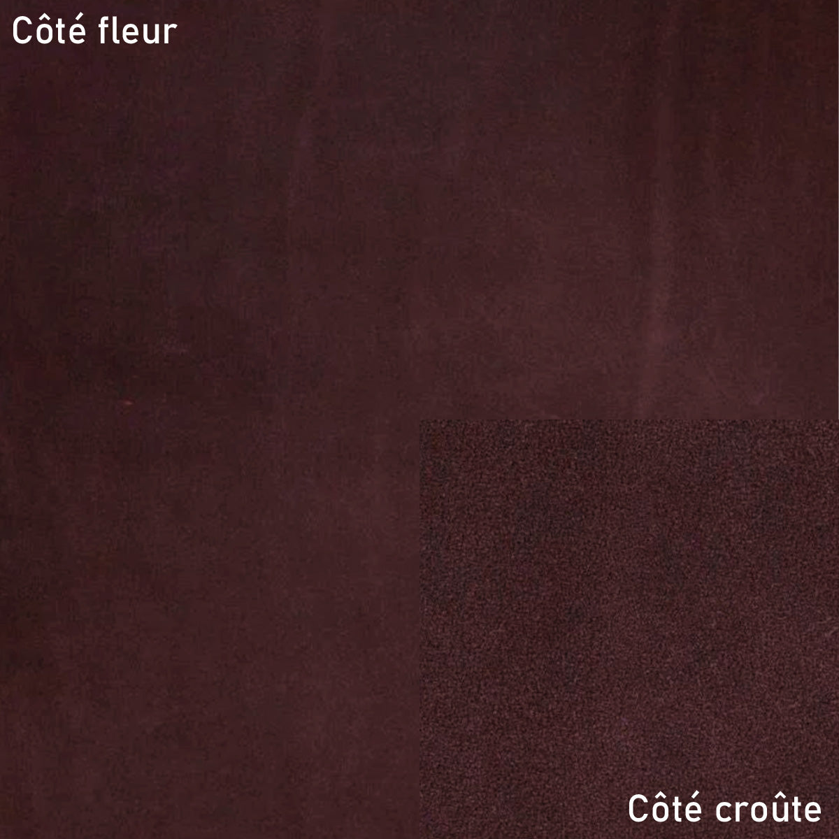 Collet tannage végétal NIAGARA - Radermecker - CHOCOLAT - Ép 1.8mm