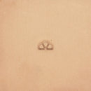 Matoir Border OKA sur cuir tannage végétal - Stamp D503 -