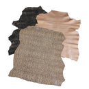 Lot SURPRISE de 3 peaux de cuir d'agneau ou chèvre - FANTAISIE - Deco Cuir