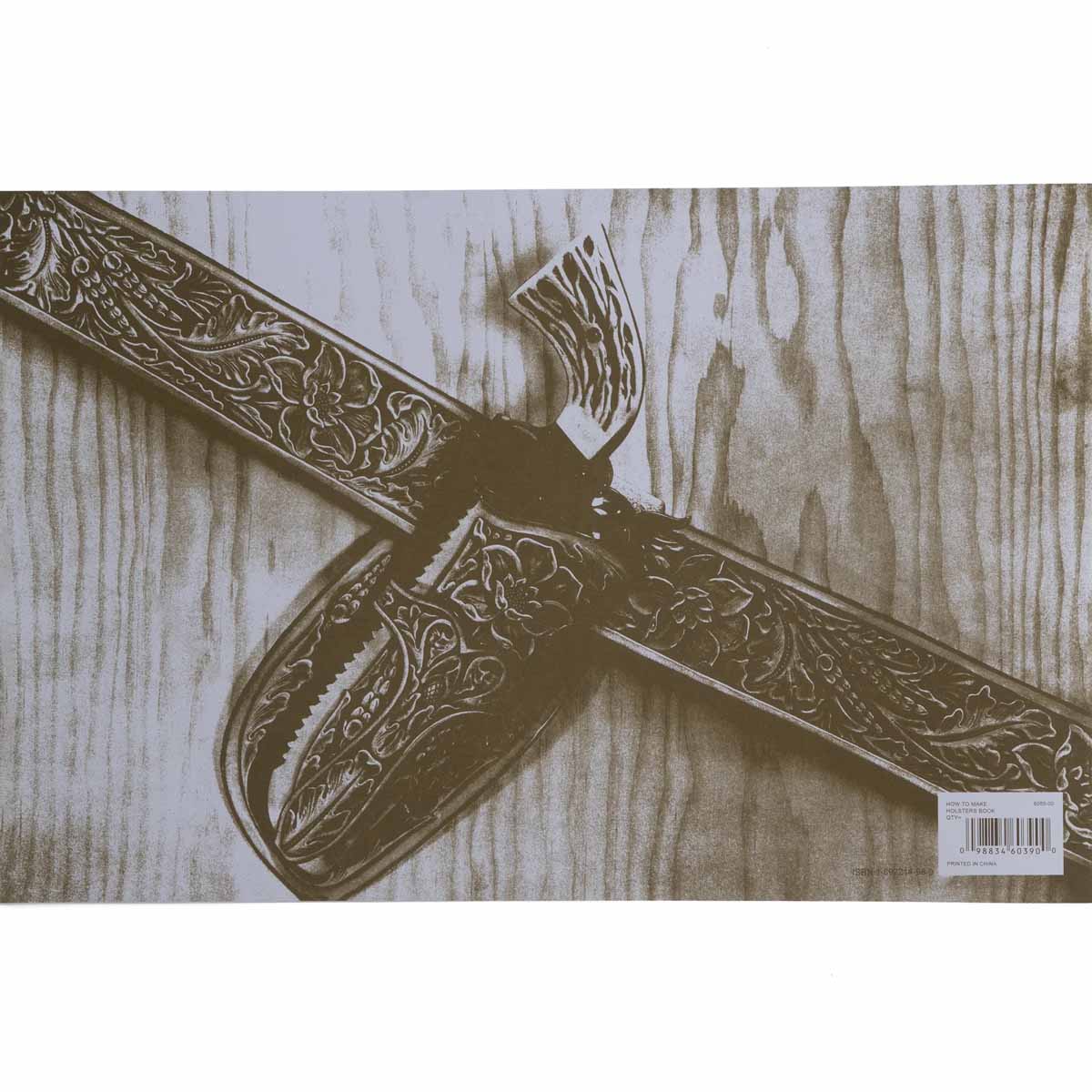 Livre "How to make Holsters" - Comment réaliser des étuis pour revolver - Al Stohlman - Exemple