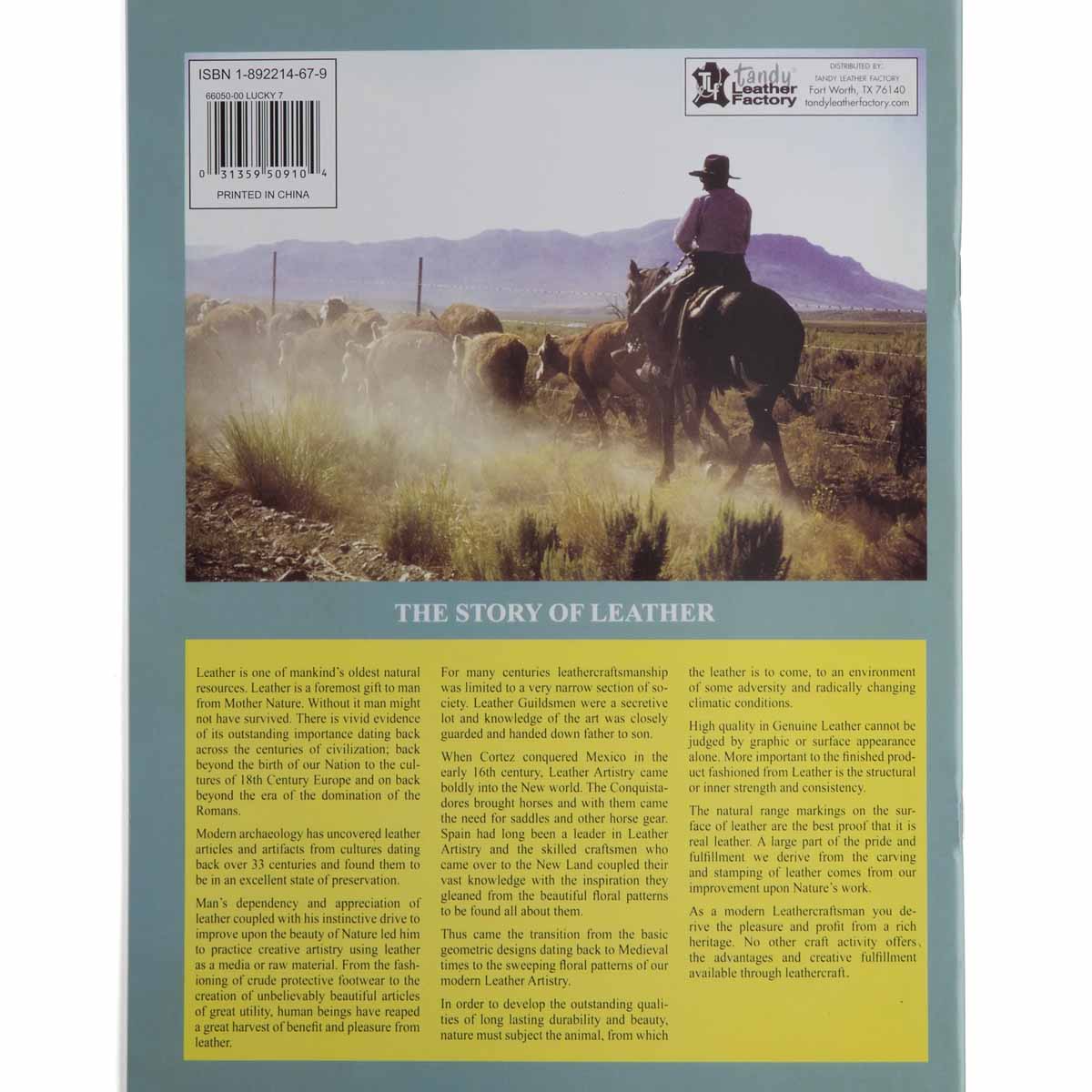 Livre "Lucky Seven" - Travail du cuir : 17 modèles de portefeuilles - Tandy Leather