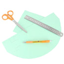 Carton spécial pour patronage 320g/m² - Vert clair - 65X100cm - Deco Cuir