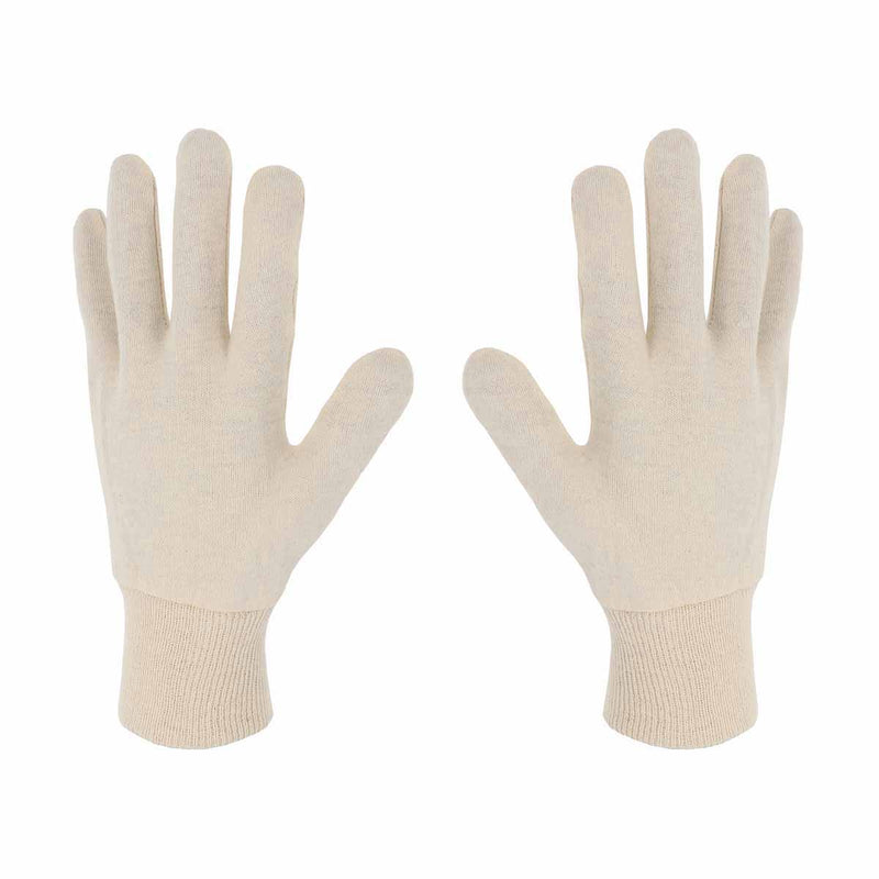 Lot de 2 gants de manipulation - 100% coton interlock