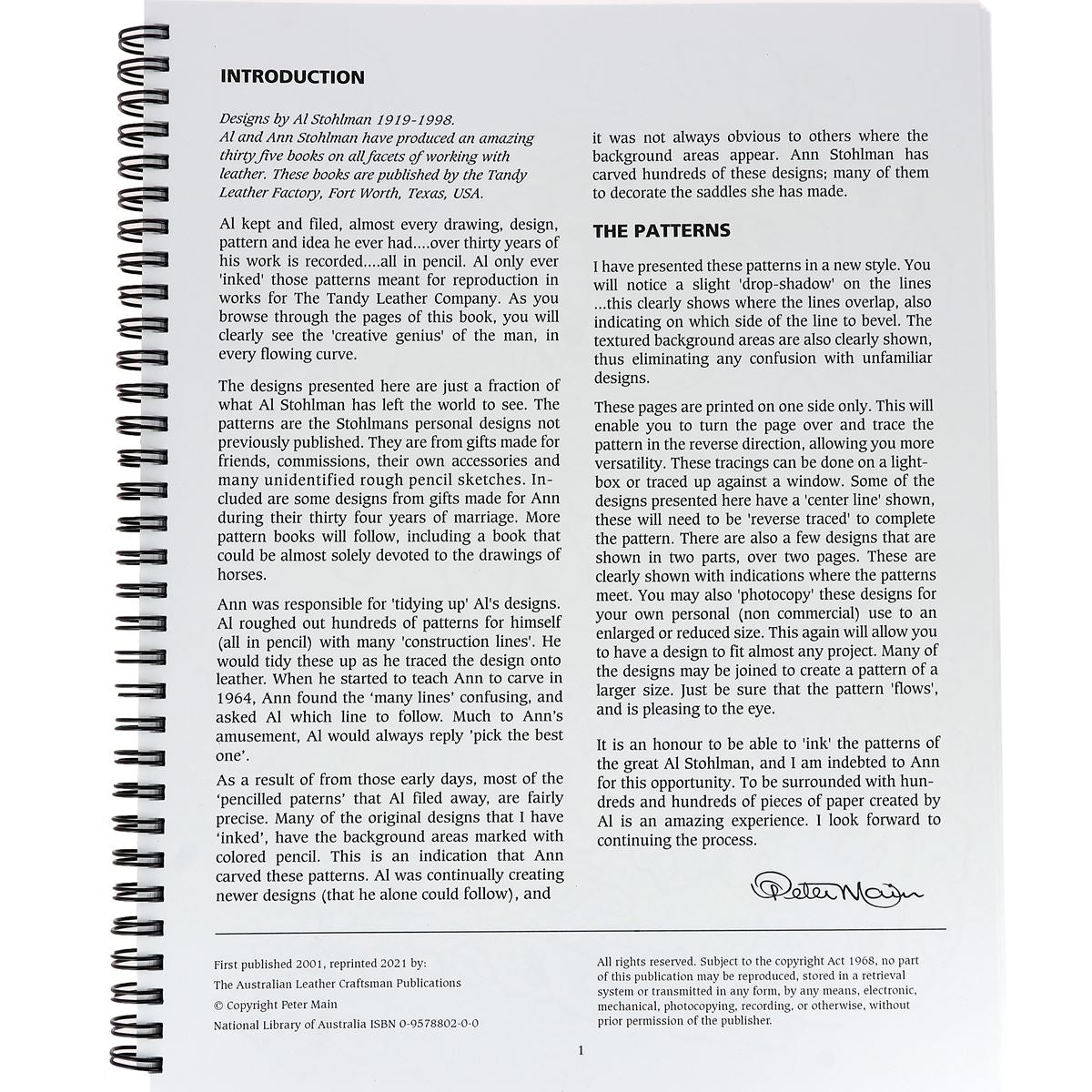 Livre avec de nombreux modèles de fleurs et feuilles à reproduire - Repoussage sur cuir tannage végétal 