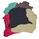 Lot SURPRISE de 5 peaux de cuir de chèvre pleine fleur - DIVERS - Deco Cuir