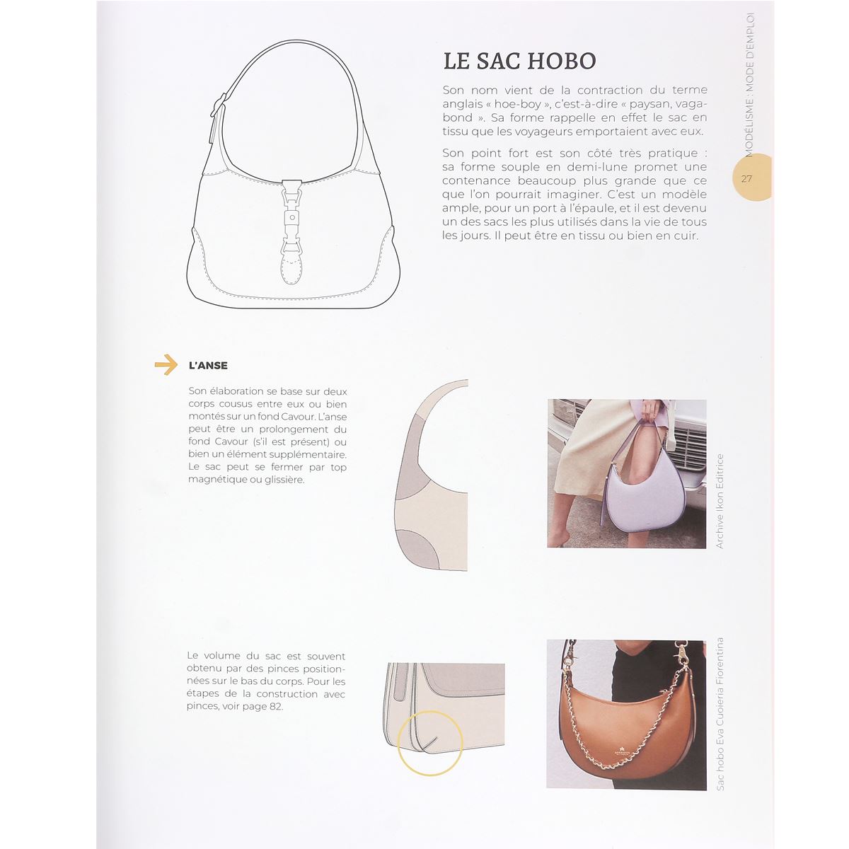 Livre "Modélisme pour la maroquinerie" Elisa Cigna et Andrea Marcocci