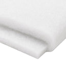 Coupon de mousse Ouate polyester 200g/m² - BLANC - 100x155cm