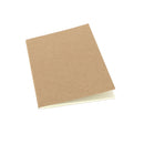 Carnet kraft A6 - 10 x 14 cm - 24 feuilles - 48 pages