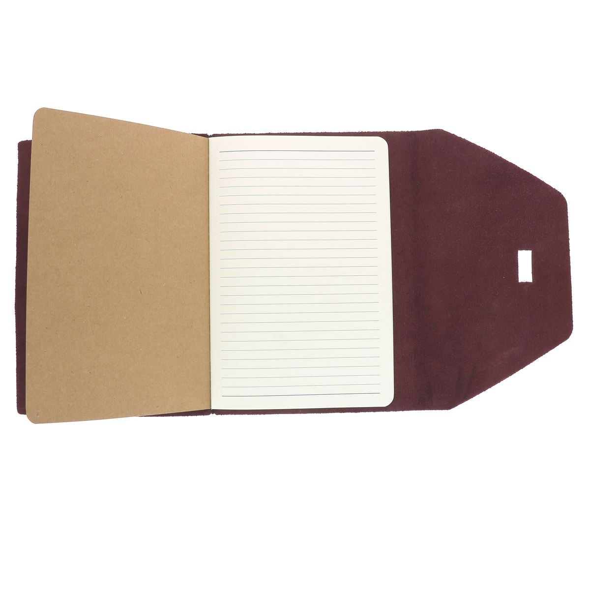 Carnet de notes ligné avec couverture en cuir DIY