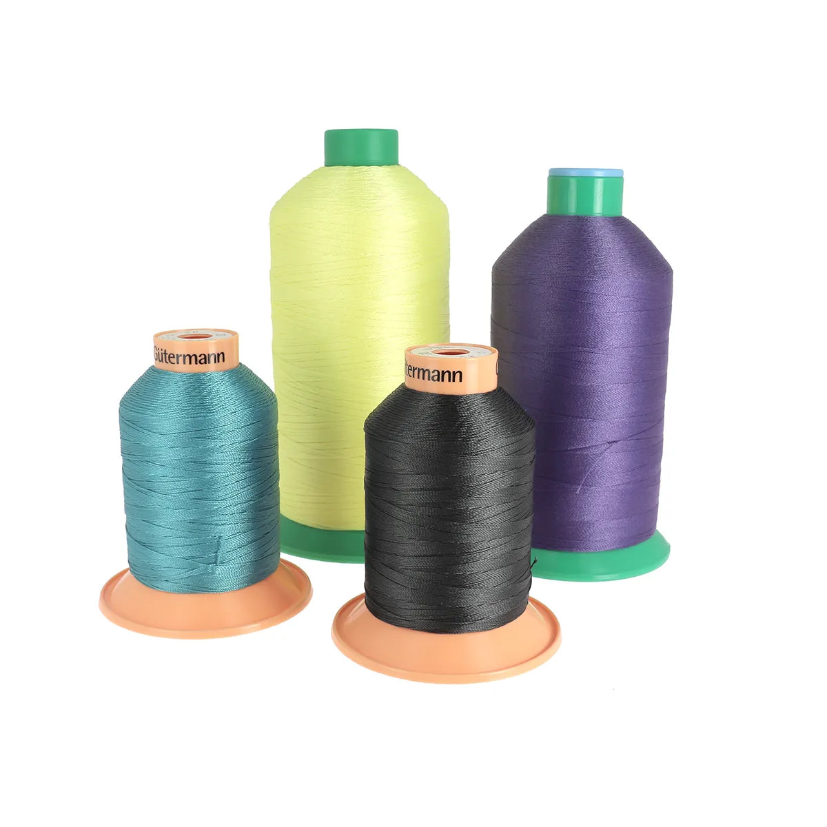 Pack surprise de 1 kg de bobines neuves de fil en polyester pour la couture, coloris divers