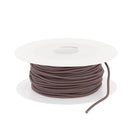 Bobine de cordon élastique Ø 1,9mm marron taupe, couleur neutre et intemporelle
