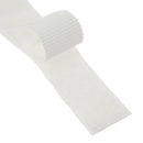 Ruban auto-agrippant blanc, scratch type velcro autocollant largeur 25 mm