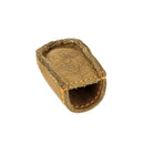 Dé à coudre Clover Natural Fit en cuir souple et confortable pour la couture à la main, taille L Ø 17,5 mm