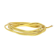 Cordon élastique métallisé diamètre 1,5mm DORÉ pour étuis à lunettes, protège carnets, bijoux et loisirs créatifs
