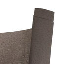 Peau de croûte de cuir de porc glacé marron chocolat. Cuir satiné, souple et fin idéal pour de la doublure de sac.