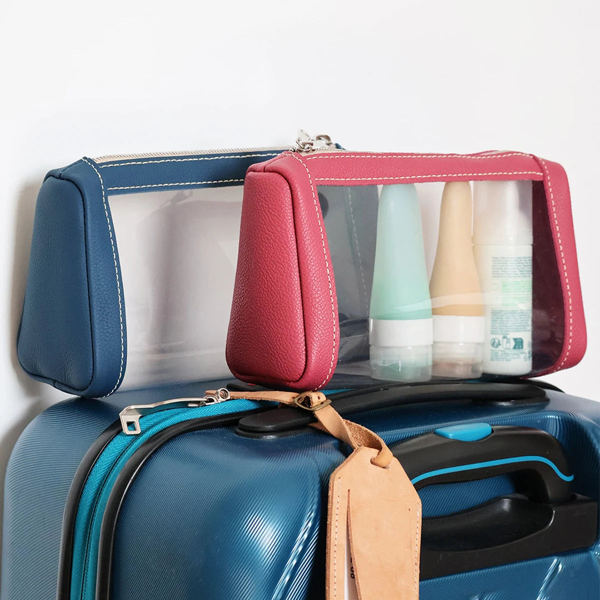 trousse en cuir transparente tutoriel