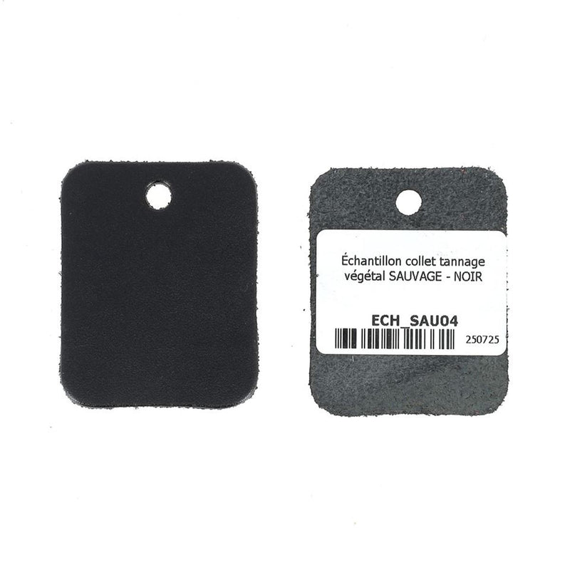 Échantillon de collet tannage végétal SAUVAGE