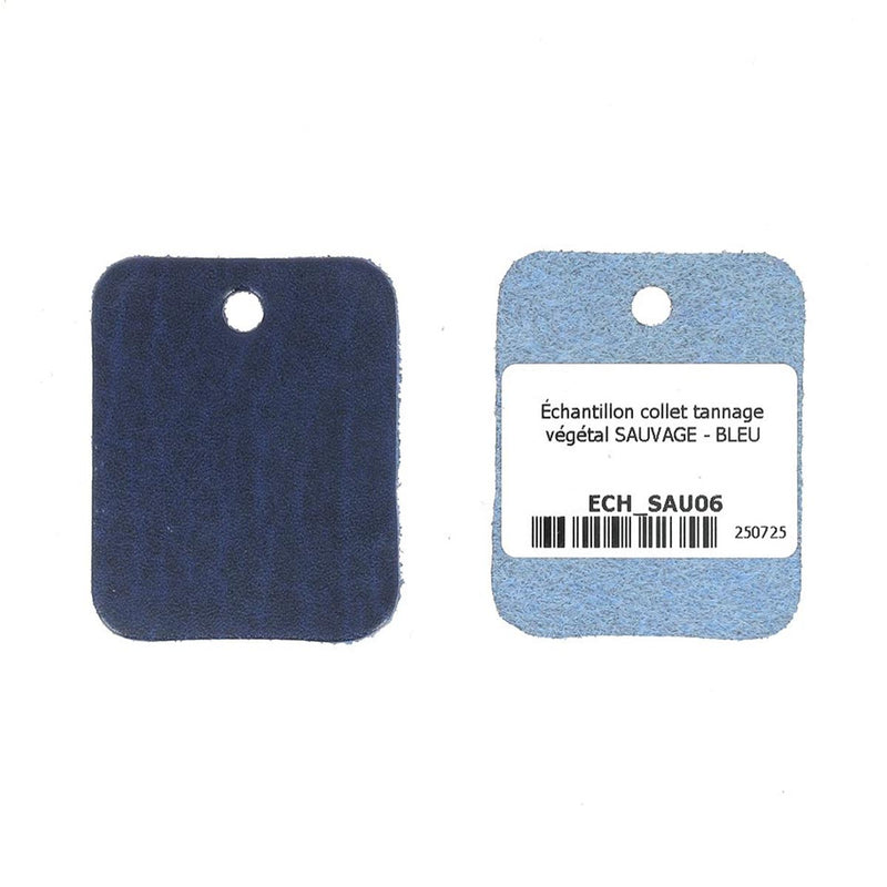 Échantillon de collet tannage végétal SAUVAGE