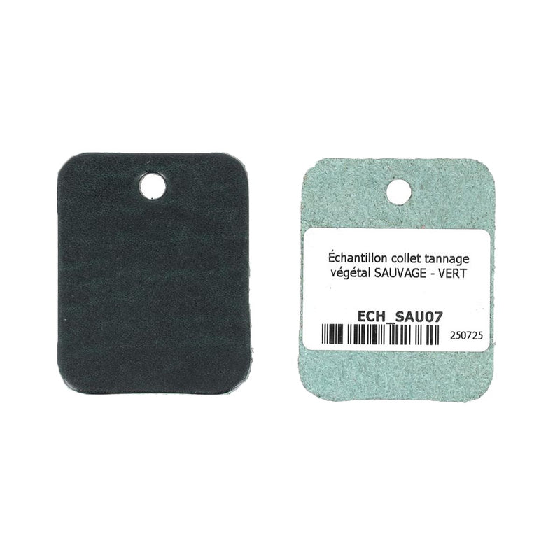 Échantillon de collet tannage végétal SAUVAGE
