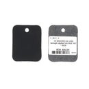 Échantillon de cuir de collet tannage végétal - SAUVAGE MAT - Noir SAU24 - Deco cuir