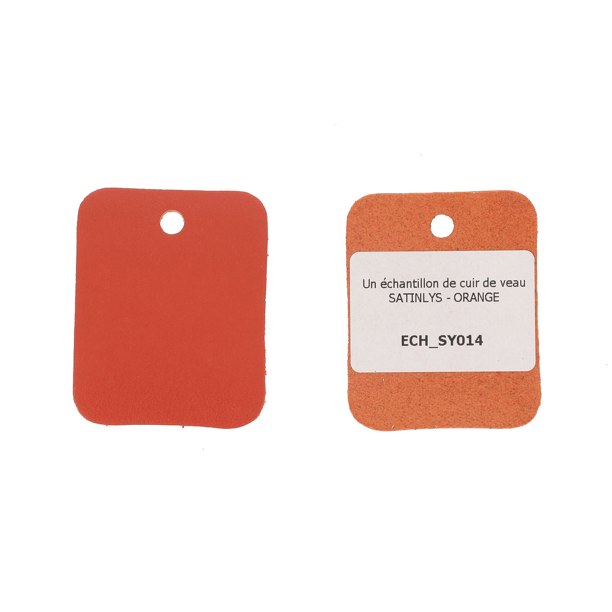 Échantillon de cuir de veau SATINLYS - Deco Cuir