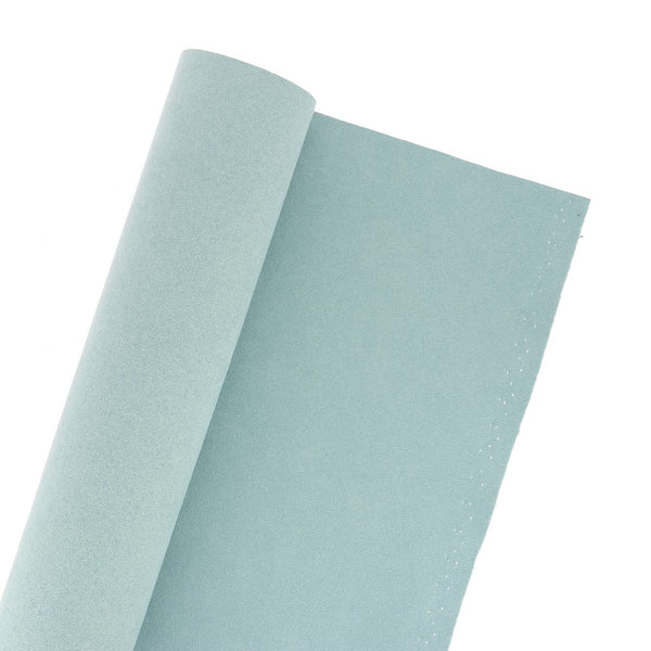 Coupon N°243 Tissu Bleu Ciel Satiné Doublure Polyester