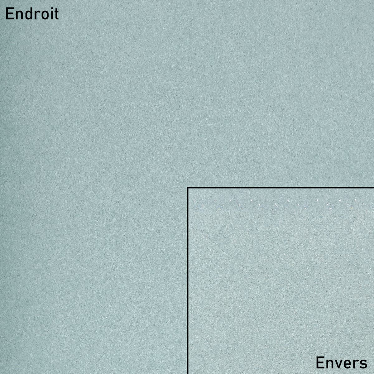 Coupon de microfibre alcantara pour doublure - BLEU CIEL - 0,50x1,40m