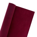 Coupon de microfibre alcantara pour doublure, tissu Bordeaux, 0,50x1,45m, idéal pour rénovation et décoration intérieure.