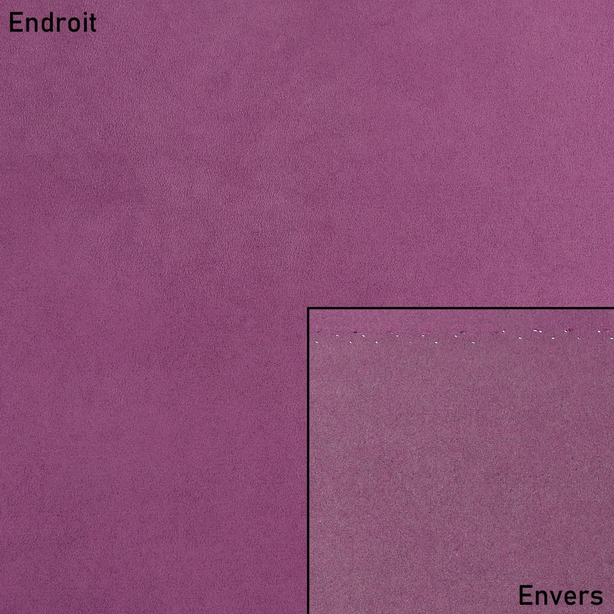 Coupon de microfibre alcantara pour doublure - LILAS - 0,50x1,40m