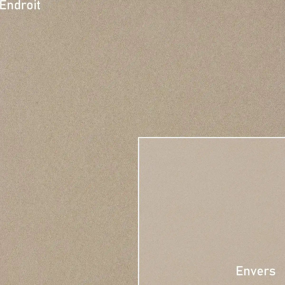 Tissu microfibre Alcantara beige grège idéal pour la doublure