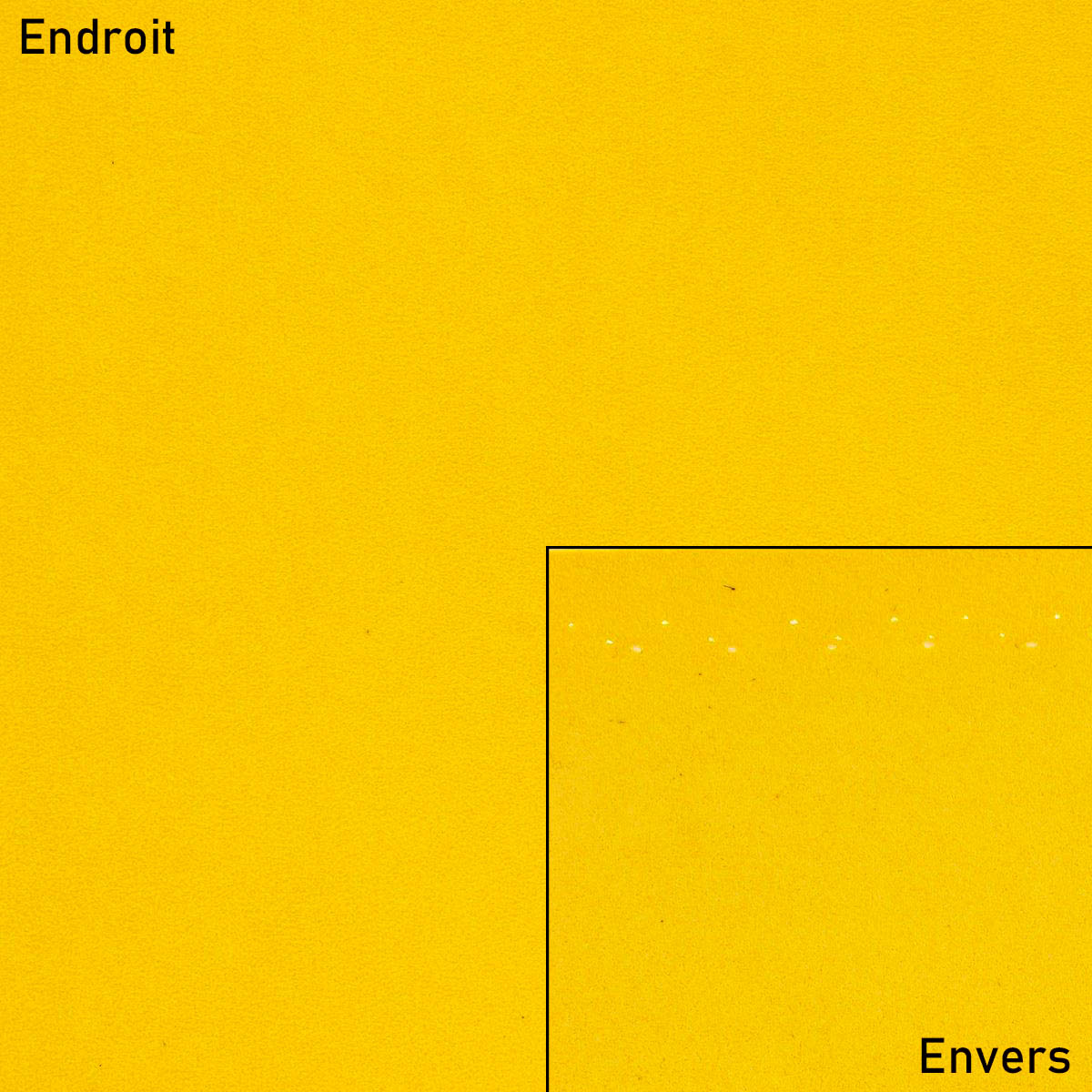 Coupon de microfibre alcantara pour doublure - TOURNESOL - 0,50x1,45m - Deco Cuir