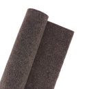 Coupon de tissu feutrine - MARRON FONCÉ - Ép 2mm - 0,50x1,55m