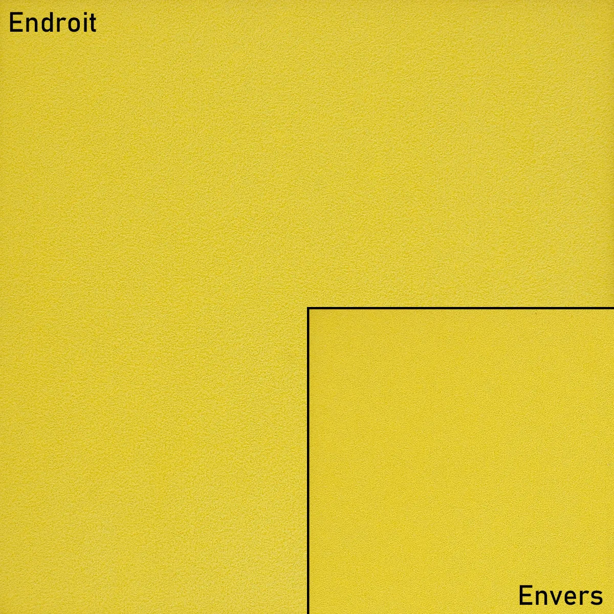 Textile Alcantara jaune chartreuse pour  doublure maroquinerie