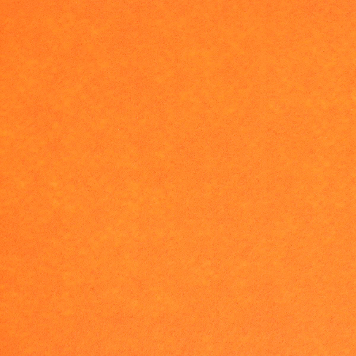 Coupon de tissu feutrine - ORANGE - Ép 1mm - 0,50x1,85m