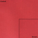 Coupon de tissu feutrine - ROUGE - Ép 1mm - 0,50x1,75m