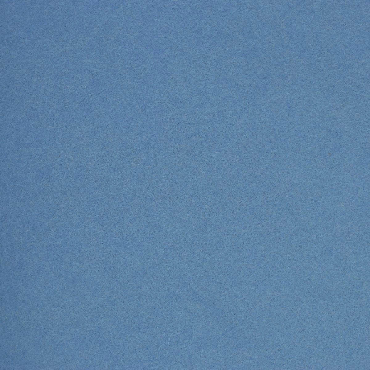 Coupon de tissu feutrine - BLEU - Ép 1mm - 0,50x1,80m