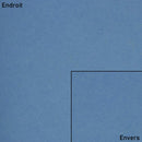 Coupon de tissu feutrine - BLEU - Ép 1mm - 0,50x1,80m