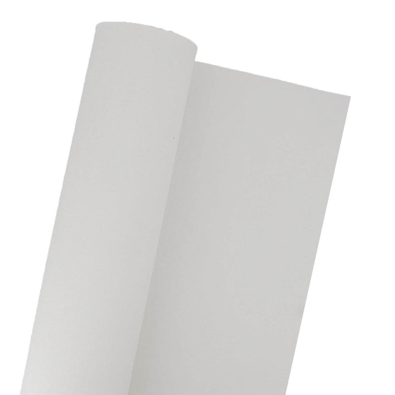 Coupon de tissu microfibre doublé mousse - BLANC - 0,50x1,40m
