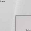 Coupon de tissu microfibre doublé mousse - BLANC - 0,50x1,40m