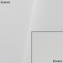 Coupon de tissu microfibre - BLANC - 0,50x1,40m