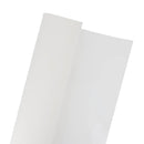 Coupon de tissu microfibre doublé mousse - BLANC VERNI - 0,50x1,40m