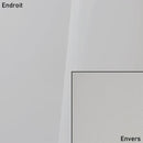 Coupon de tissu microfibre doublé mousse - BLANC VERNI - 0,50x1,40m