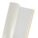 tissu microfibre doublé mousse - BLANC PERFORÉ 