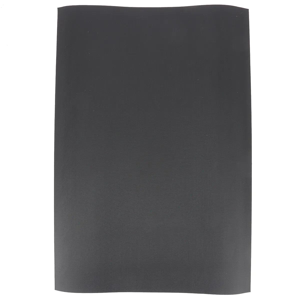 Coupon de doublure en nylon autocollant noir, tissu de 28x40cm, pour couture et créations.