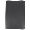 Coupon de doublure en nylon autocollant noir, tissu de 28x40cm, pour couture et créations.