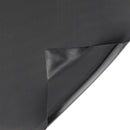 Coupon de doublure en nylon autocollant noir, tissu de 28x40cm, idéal pour couture et bricolage.
